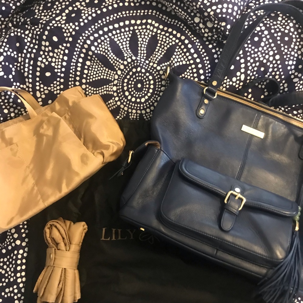 Lily Jade Meggan (Navy and Gold)